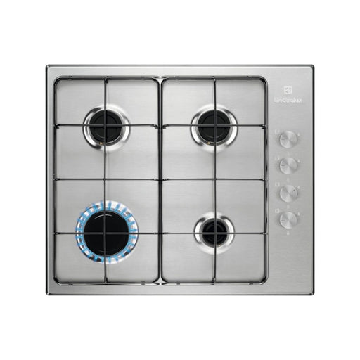 Electrolux KGS6404SX 60cm Gas Hob - St/Steel Image 1