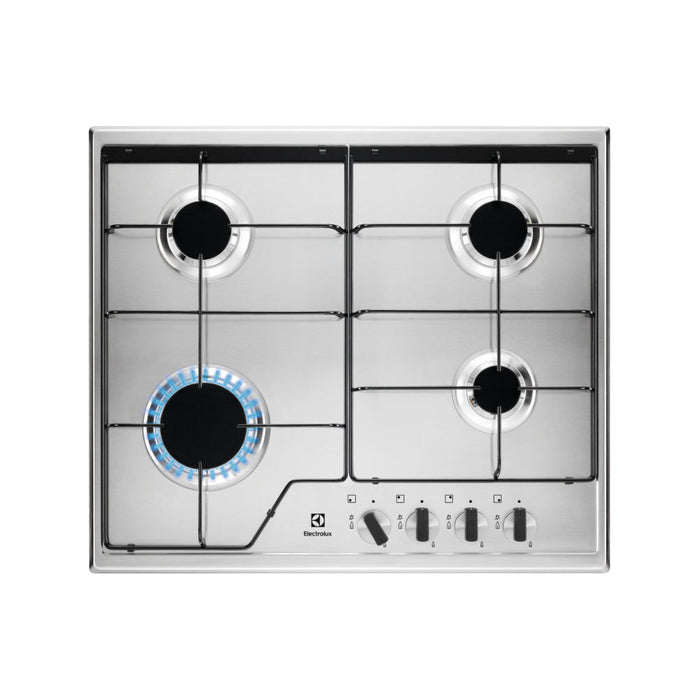 Electrolux KGS6424X 60cm Gas Hob - St/Steel Image 1
