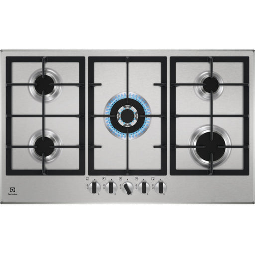 Electrolux KGS9536X 85cm Gas Hob - St/Steel Image 1