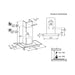 Electrolux LFL336A 60cm Flat Glass Chimney Hood - St/Steel Image 3