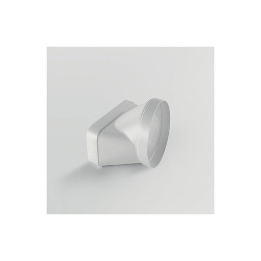 Elica 222x89mm Round-to-Rectangular Horizontal Fitting Image 1