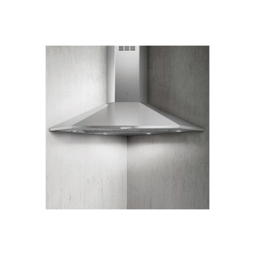 Elica Acuta 100cm Corner Chimney Hood - St/Steel Image 1