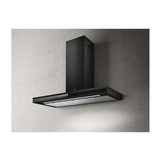 Elica Adele 90cm Chimney Hood - Matt Black Image 1