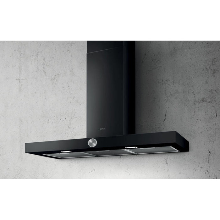 Elica Alpha Chimney Hood - Black