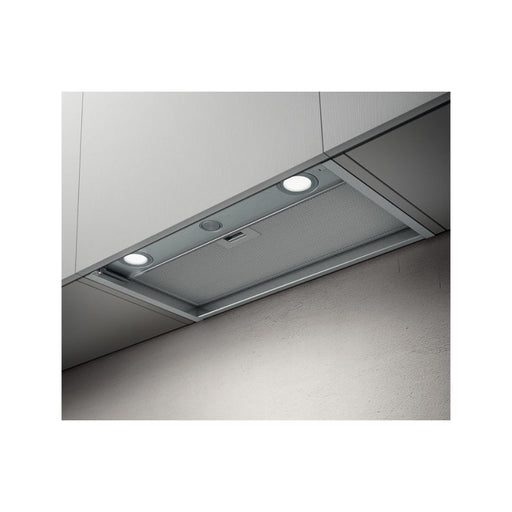 Elica Boxin Lux Integrated Hood - St/Steel & White Glass Image 1