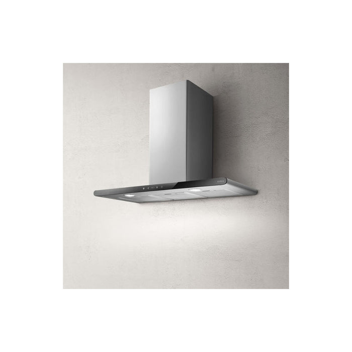 Elica Galaxy LED 80cm Chimney Hood - St/Steel & Glass