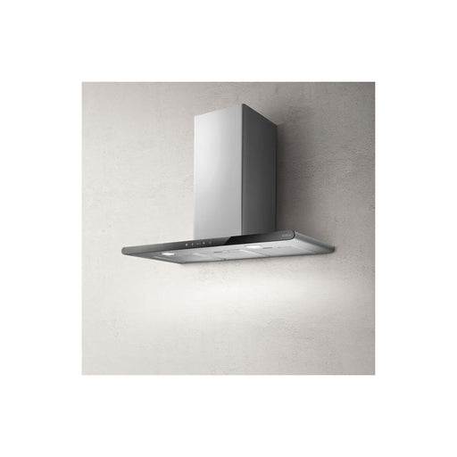 Elica Galaxy LED 80cm Chimney Hood - St/Steel & Glass Image 1