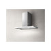 Elica Galaxy LED 80cm Chimney Hood - St/Steel & Glass Image 3