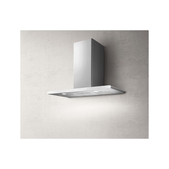 Elica Galaxy LED 80cm Chimney Hood - St/Steel & Glass