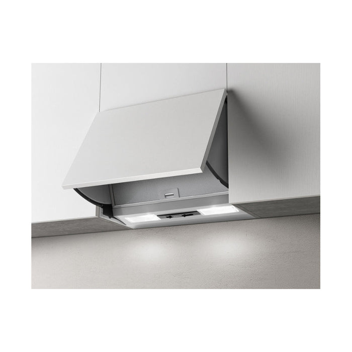Elica Integrata 60cm Canopy Hood - Grey Image 1