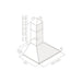 Elica Missy Chimney Hood - St/Steel Image 3