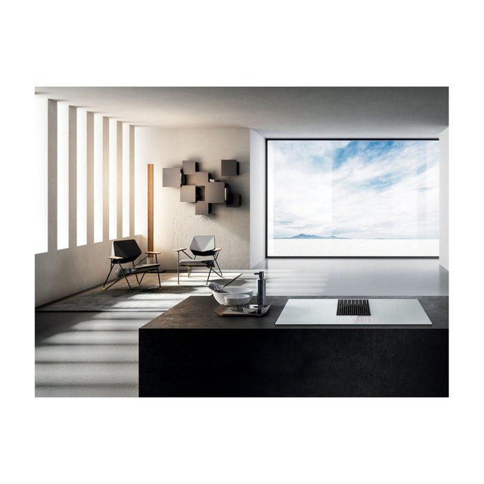 Elica NikolaTesla Libra 85cm Induction Hob (Recirculating) - White Image 3