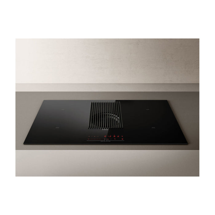 Elica NikolaTesla Prime 85cm Venting Induction Hob (Recirculating) - Black Image 1
