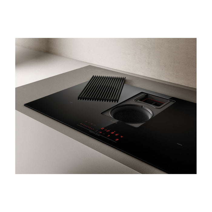 Elica NikolaTesla Prime 85cm Venting Induction Hob (Recirculating) - Black Image 3