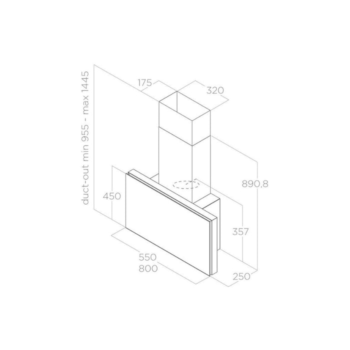 Elica Plat Chimney Hood Image 5