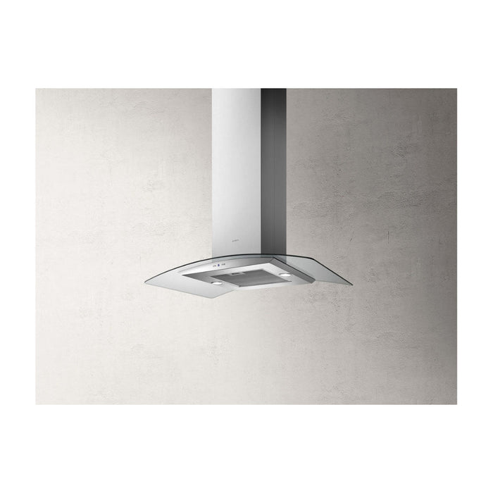 Elica Reef 90cm Island Hood - St/Steel Image 1