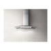 Elica Reef Curved Glass Chimney Hood - St/Steel Image 1