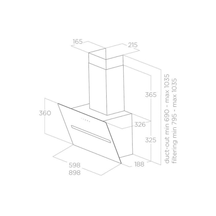 Elica Shy Chimney Hood Image 3