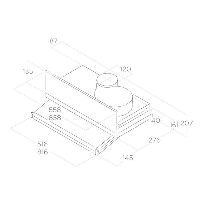 Elica Sklock Telescopic Hood - St/Steel Image 3