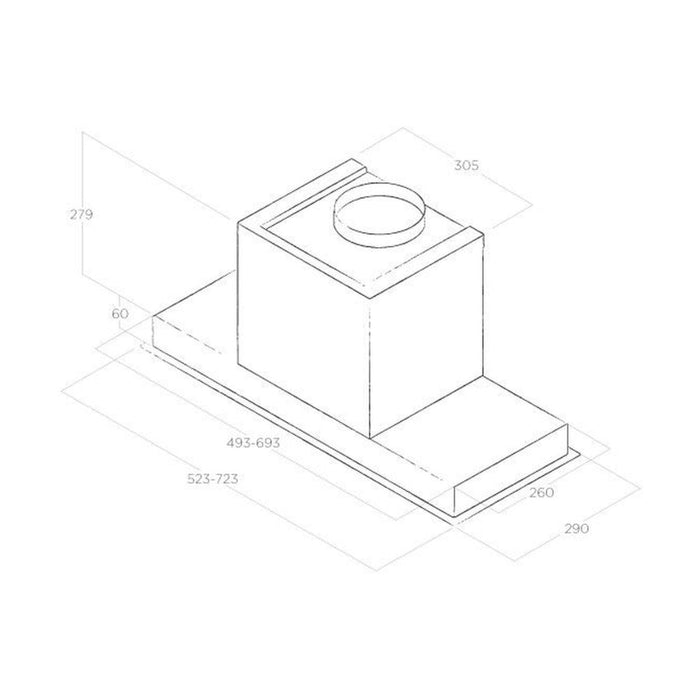 Elica Sleek 2.0 Integrated Hood Image 3