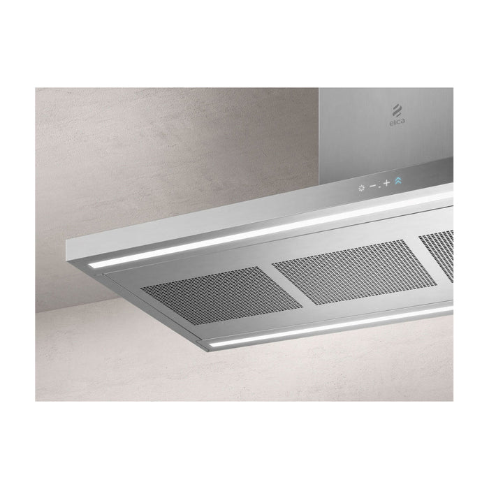 Elica Thin 120cm Slimline Island Hood - St/Steel Image 4