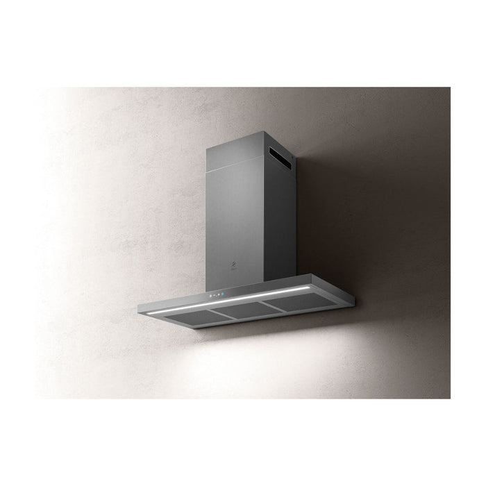 Elica Thin Slimline Chimney Hood - St/Steel