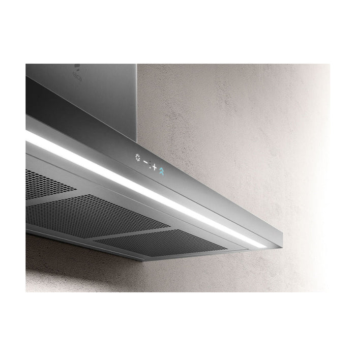 Elica Thin Slimline Chimney Hood - St/Steel Image 2