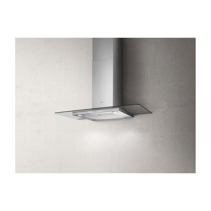 Elica Tribe Flat Glass Chimney Hood - St/Steel