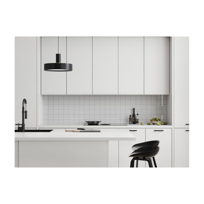 Fibo 10x10cm Square Tile Splashback - Denver White (Pk/2) Image 3