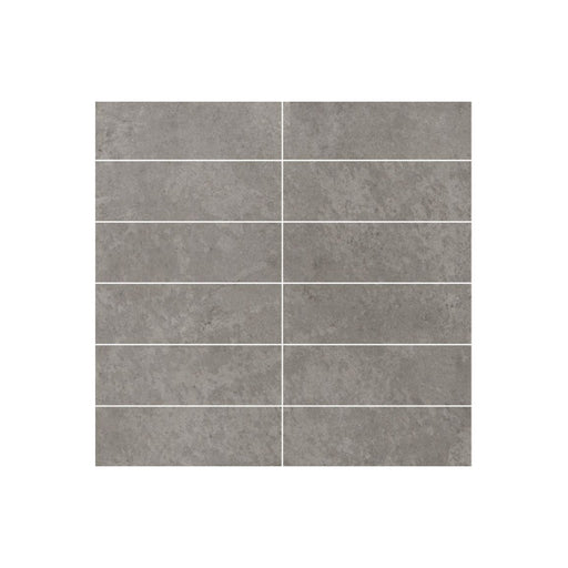 Fibo 30x10cm Rectangular Tile Splashback - Grey Sahara (Pk/2) Image 1