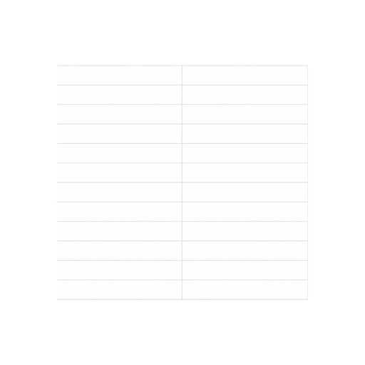 Fibo 30x5cm Rectangular Tile Splashback - Denver White (Pk/2) Image 1