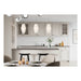 Fibo 30x5cm Rectangular Tile Splashback - Denver White (Pk/2) Image 2