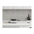Fibo Plain Panel Splashback - Cracked Cement (Pk/2) Image 2