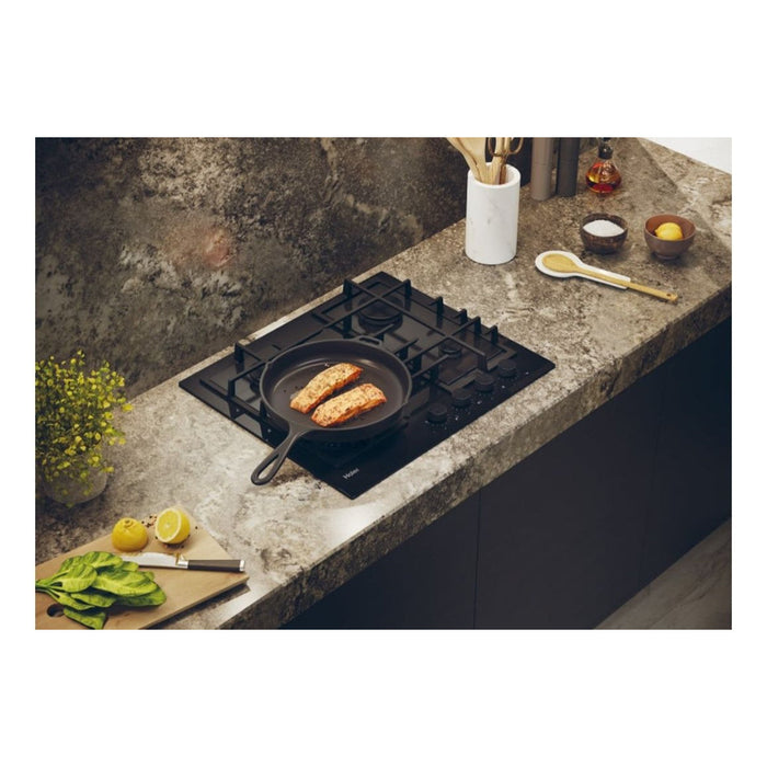 Haier HAVG6BF4TBPB 60cm Gas on Glass Hob - Black Image 4
