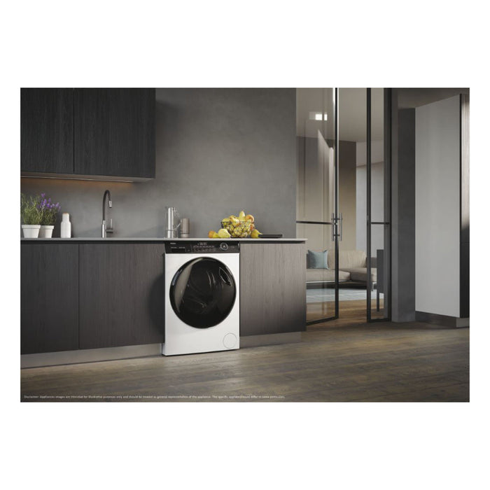 Haier I-Pro Series 5 HWD90-B14959U1 F/S 9/6kg 1400rpm Washer Dryer - White Image 9