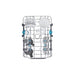 Haier XI1C3TB2FB-80 F/I 11 Place Slim Dishwasher Image 6