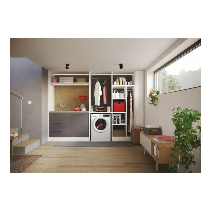 Hoover H-Wash 350 H3WPS496TAM6-80 F/S 9kg 1400rpm Washing Machine - White Image 6