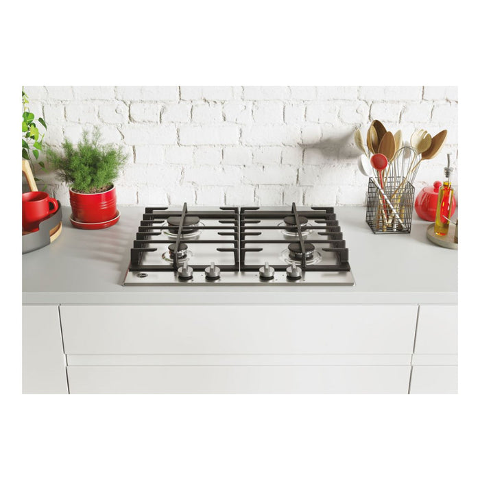 Hoover H300 HHG6BRK3X 60cm Gas Hob - St/Steel Image 3