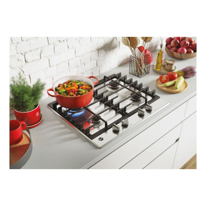 Hoover H300 HHG6BRK3X 60cm Gas Hob - St/Steel Image 4