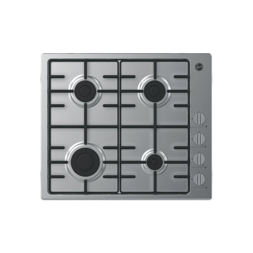 Hoover H300 HHG75WK3X 75cm Gas Hob - St/Steel Image 1