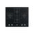 Hoover H300 HVG6DK3B 60cm Gas on Glass Hob - Black Glass Image 1
