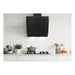 Hoover HDG6DCH3BWIFI 60cm Angled Chimney Hood - Black Glass Image 3