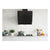 Hoover HDG6DCH3BWIFI 60cm Angled Chimney Hood - Black Glass Image 3