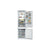 Hoover HONBQT5518DK-UK B/I Total No Frost 70/30 Fridge Freezer Image 1