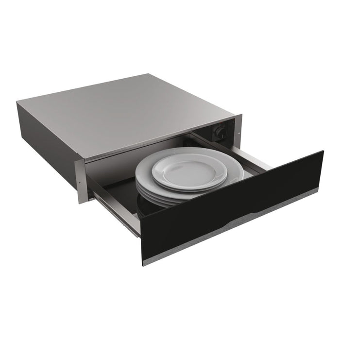 Hoover HOWD14C5SE 14cm Warming Drawer - Black Image 1