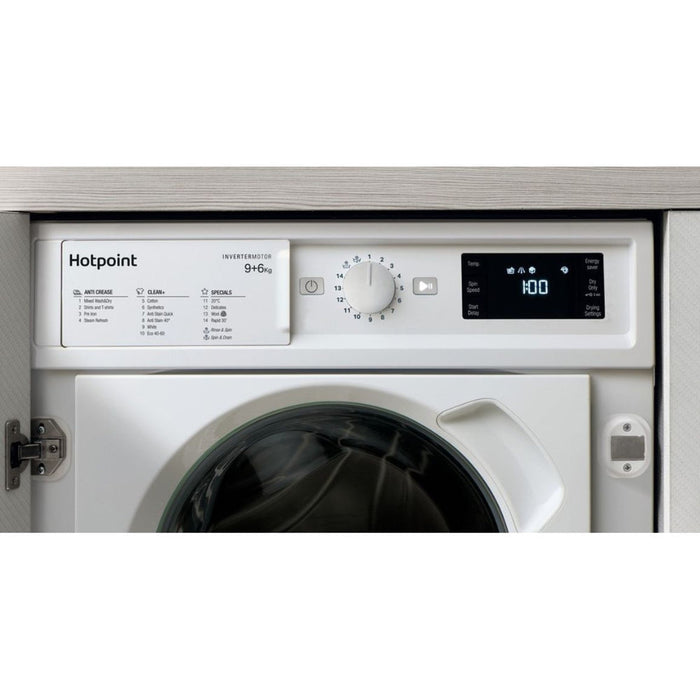 Hotpoint BI WDHG 961485 UK B/I 9/6kg 1400rpm Washer Dryer Image 4