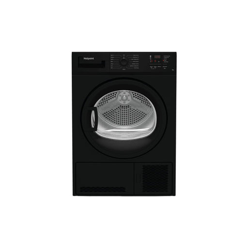 Hotpoint C HD C82 BBGD UK F/S 8kg Condenser Dryer - Black Image 1