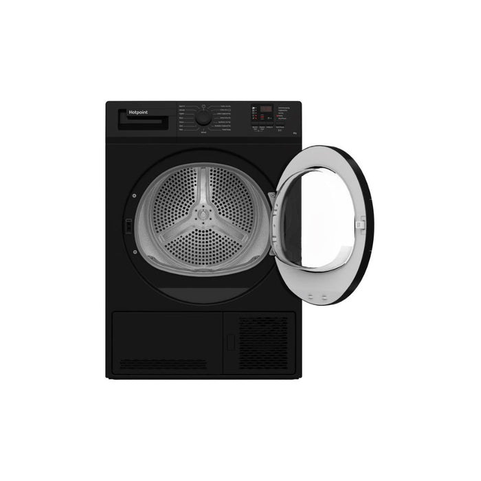 Hotpoint C HD C82 BBGD UK F/S 8kg Condenser Dryer - Black Image 2