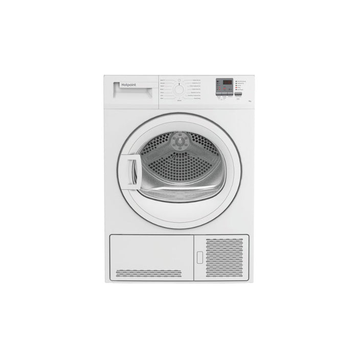 Hotpoint C HD C92 WWGD UK F/S 9kg Condenser Dryer - White Image 1