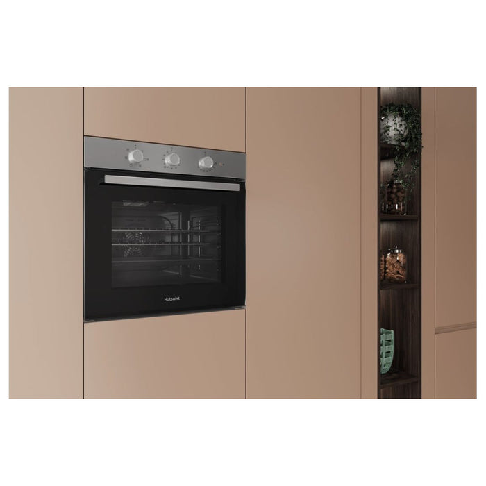 Hotpoint Class 2 HO 235H X UK Single Electric Oven - St/Steel Image 7